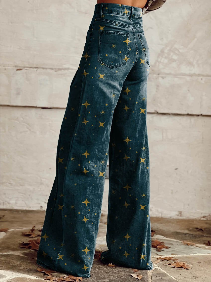 Avina | Wanderer Boho bukser med vidde ben