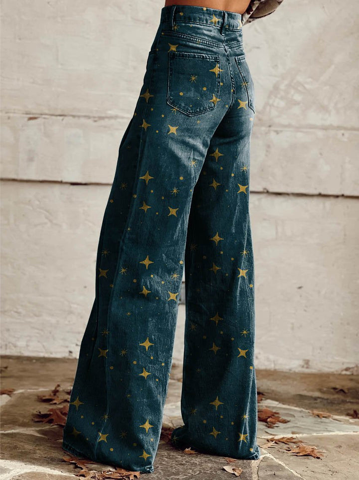 Avina | Wanderer Boho bukser med vidde ben