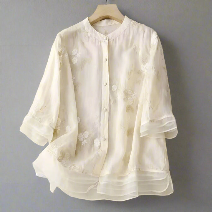 LINA | Luftig bomuldsbluse