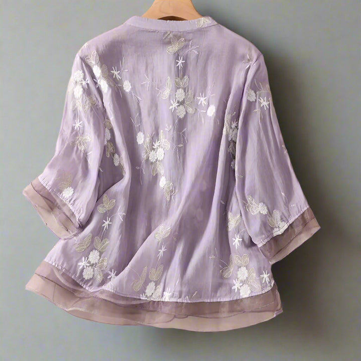 LINA | Luftig bomuldsbluse