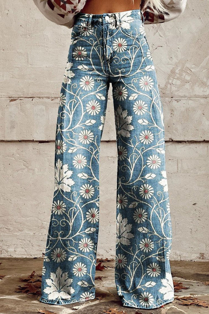 Elira | Boho Spirit bukser med vidde ben