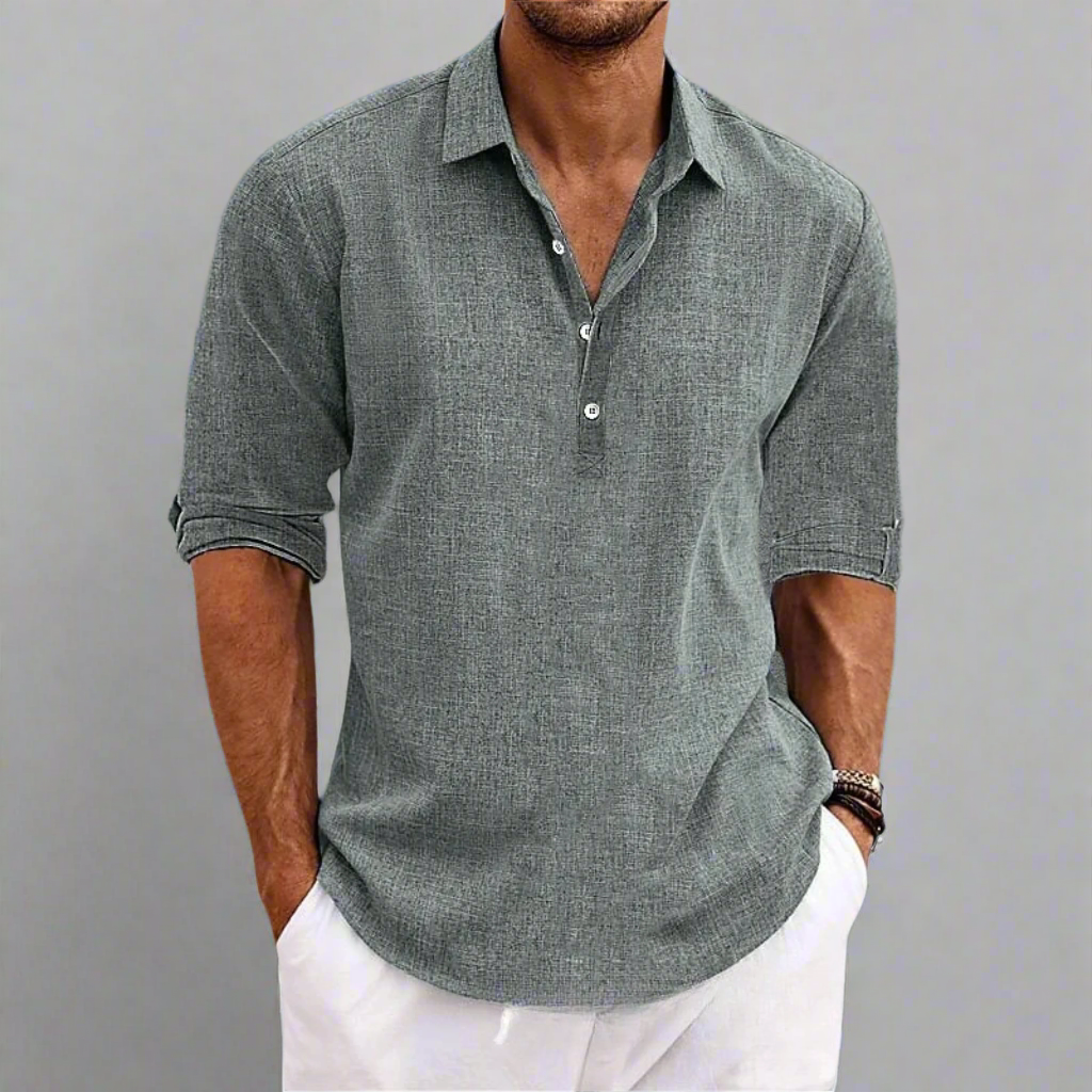 Renzo | Letvægts casual-chic skjorte