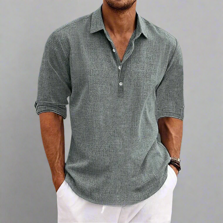 Renzo | Letvægts casual-chic skjorte