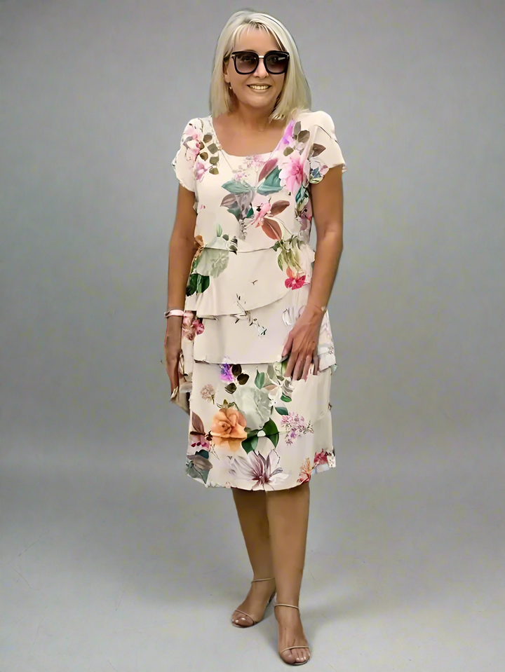 CELINE | Elegant Floral Maxi Dress