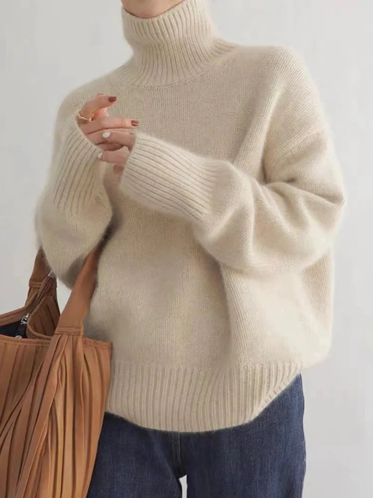 Alisse | Premium Rullekrave Sweater