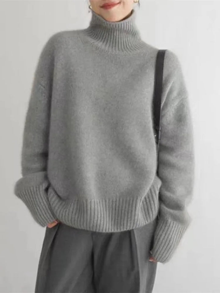 Alisse | Premium Rullekrave Sweater