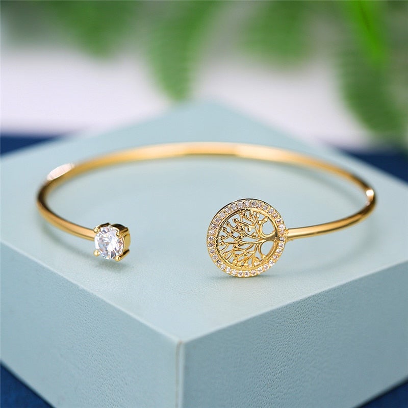 Amara | Livets træ justerbart armbånd
