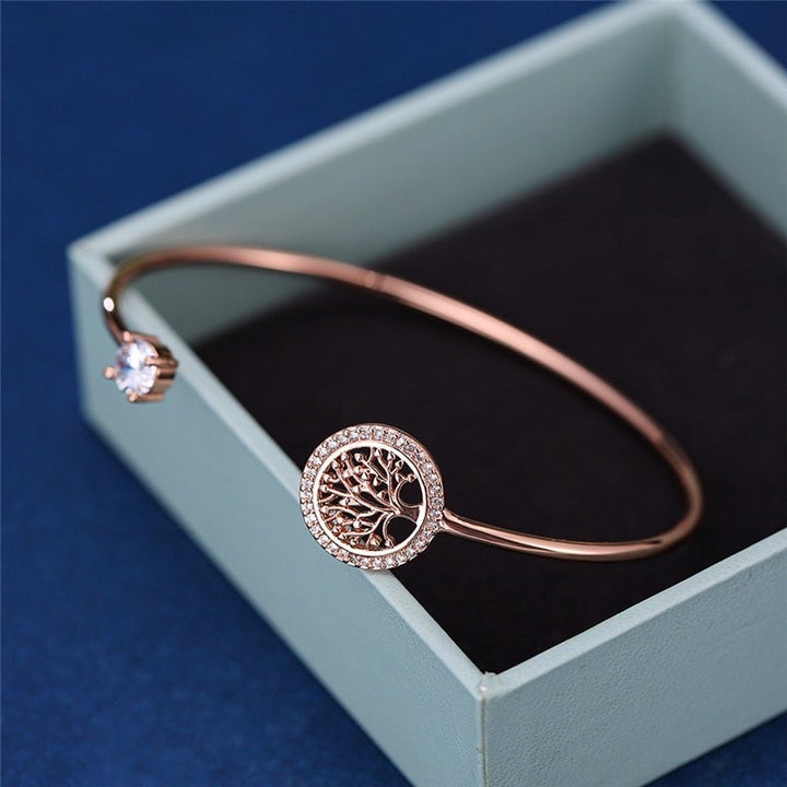 Amara | Livets træ justerbart armbånd