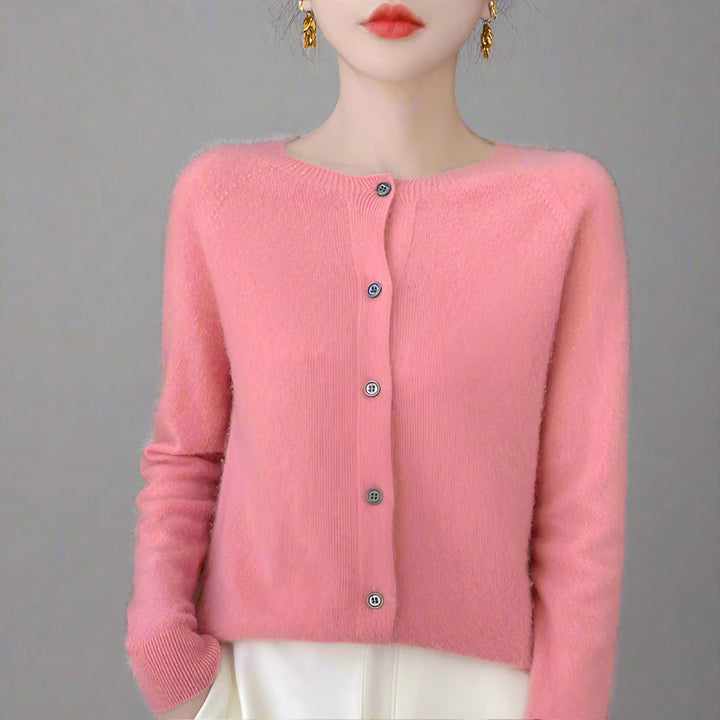 Elina | Premium Cashmere Uld Cardigan