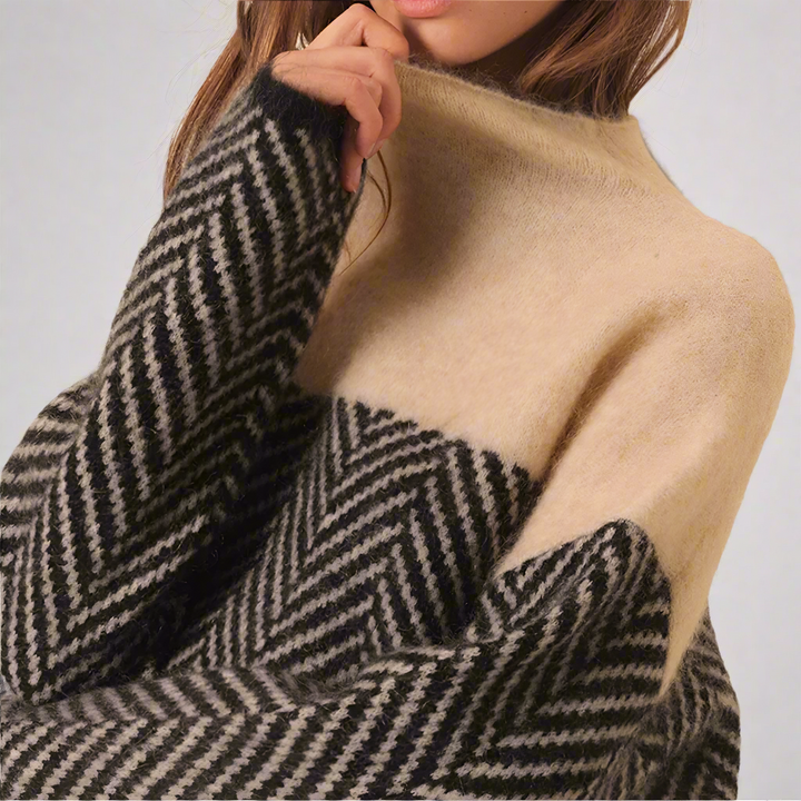 Anelle | Strik Rullekrave Sweater