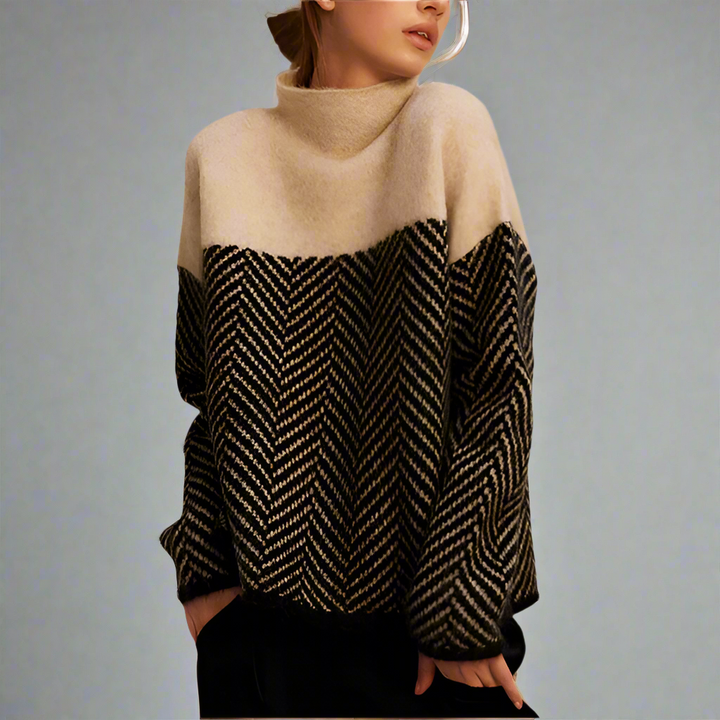 Anelle | Strik Rullekrave Sweater