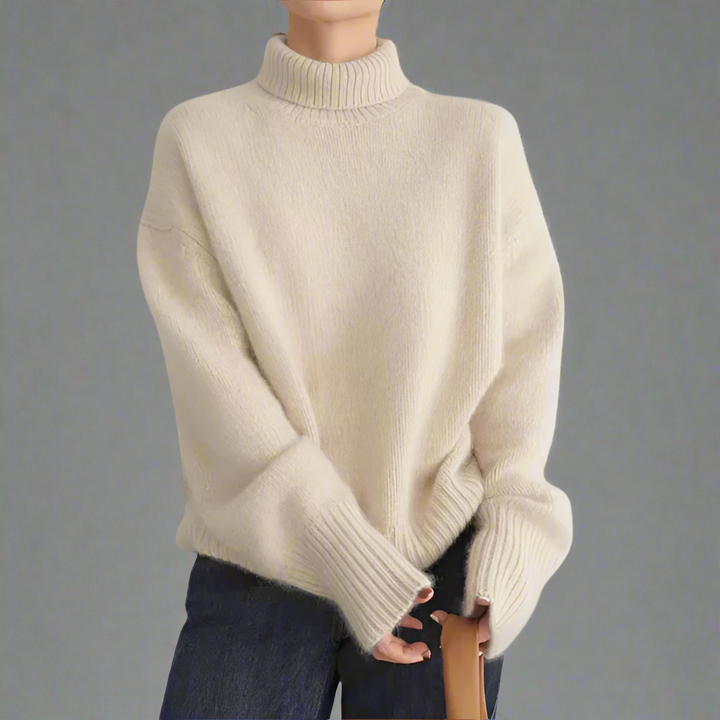 Alisse | Premium Rullekrave Sweater