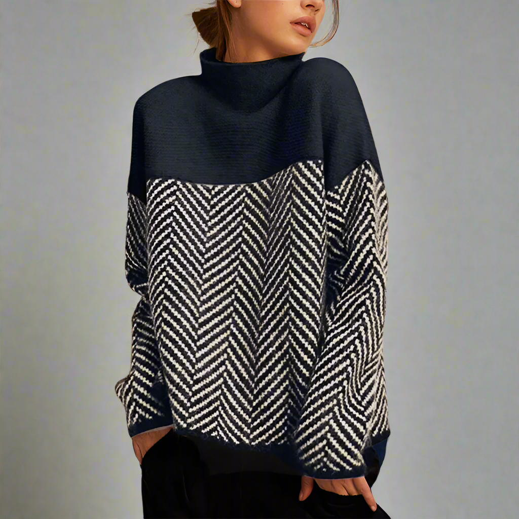 Anelle | Strik Rullekrave Sweater