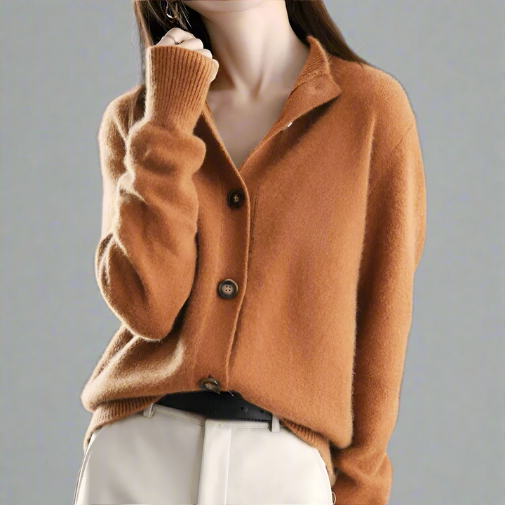 Aurela | Cashmere Strik Cardigan