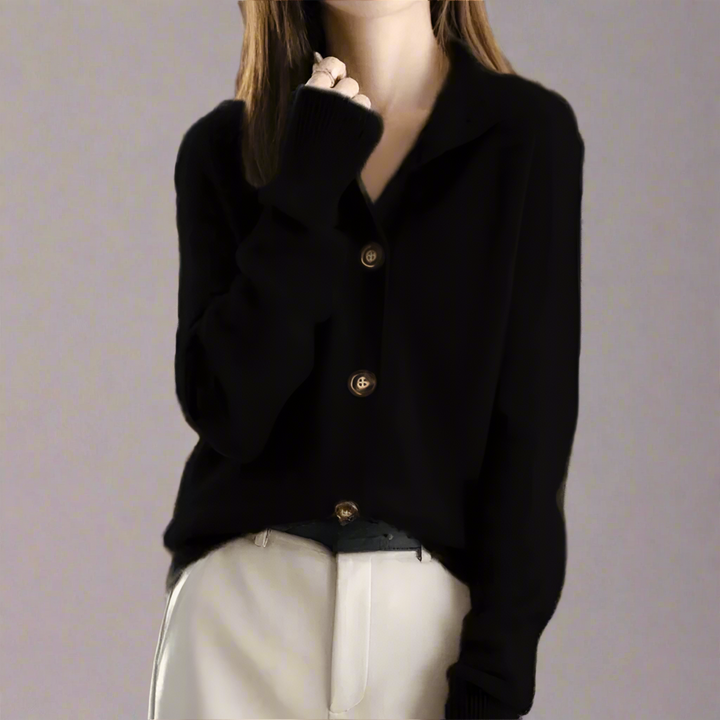 Aurela | Cashmere Strik Cardigan