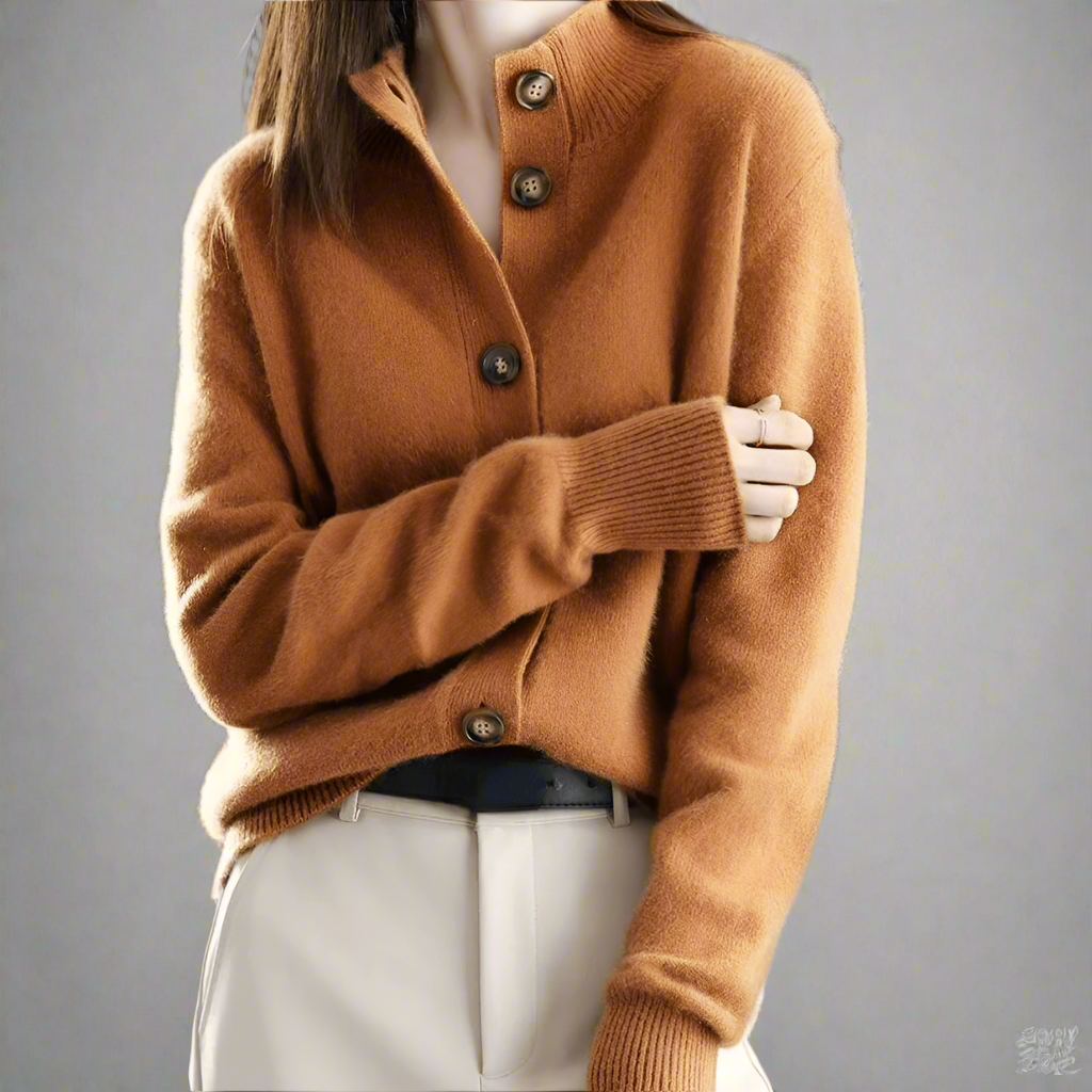 Aurela | Cashmere Strik Cardigan
