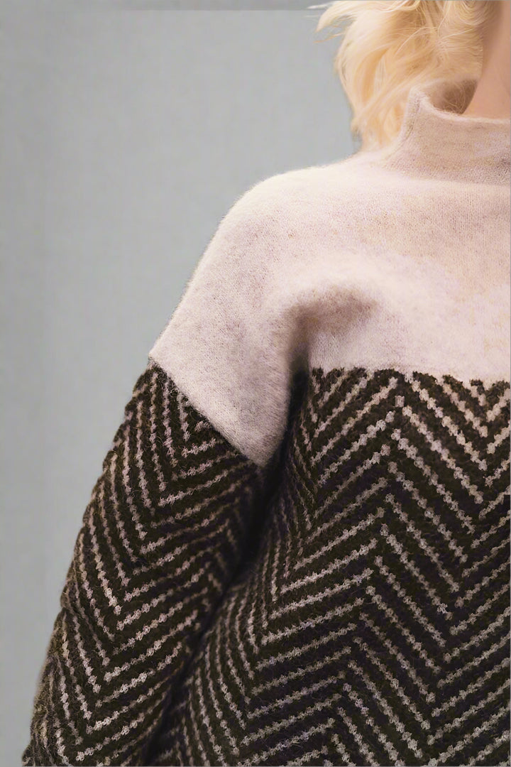 Anelle | Strik Rullekrave Sweater